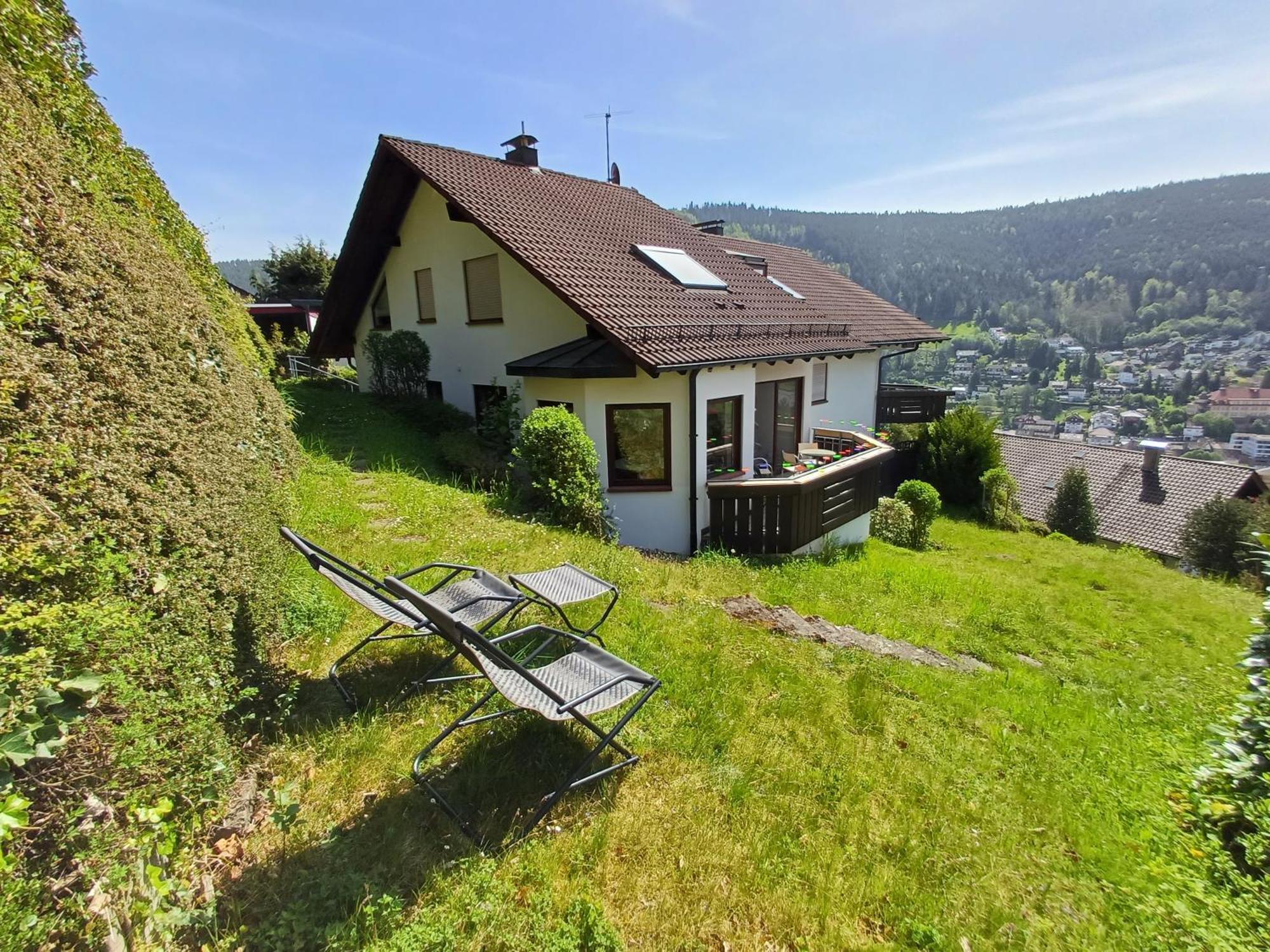Ferienwohnung Panoramablick Bad Wildbad Luaran gambar