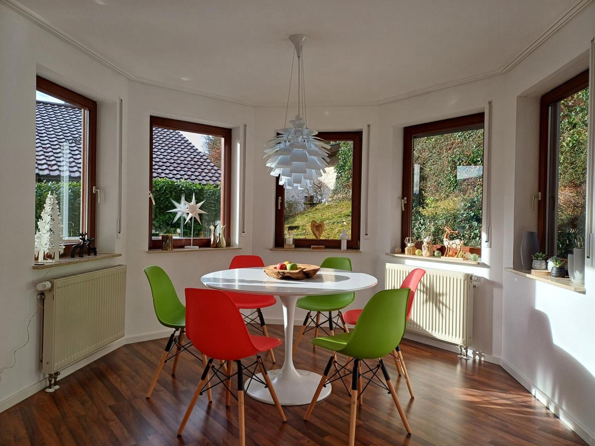 Ferienwohnung Panoramablick Bad Wildbad Luaran gambar