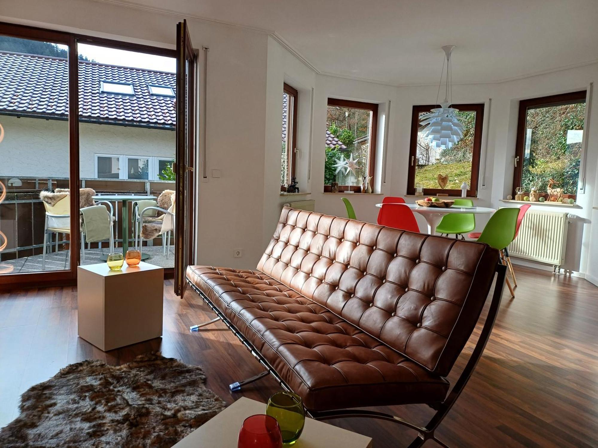 Ferienwohnung Panoramablick Bad Wildbad Luaran gambar